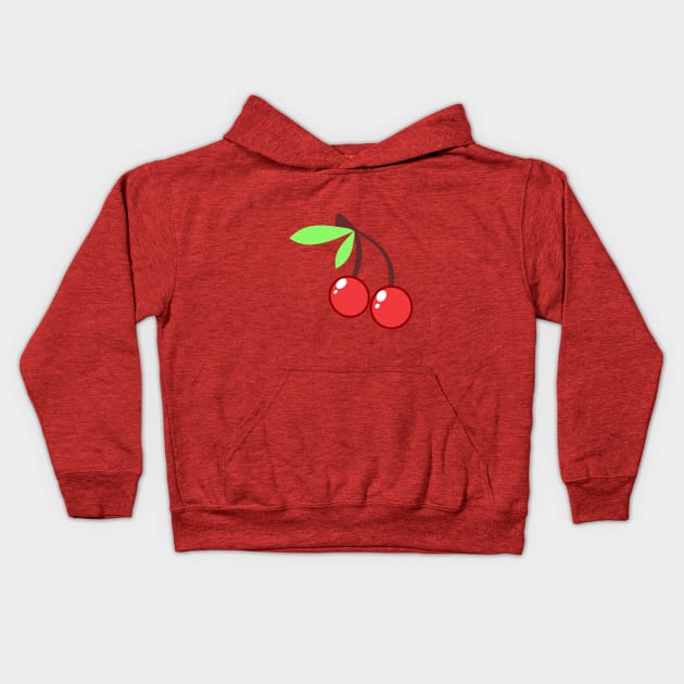 My little Pony - Cherry Berry Cutie Mark Kids Hoodie by ariados4711